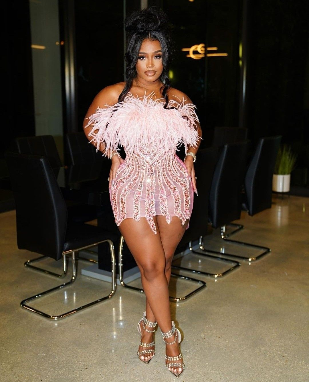 Gorgeous Strapless Pink Sheath Short Cocktail Dress Birthday Dress