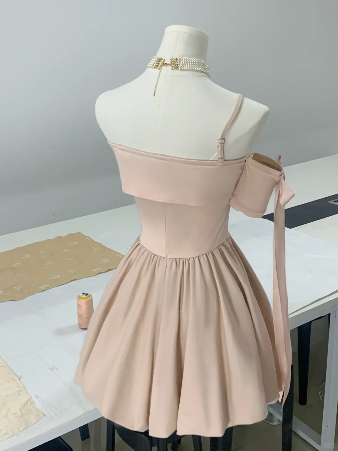 Elegant Off The Shoulder Pink A Line Short Party Dress Homecoming Dress