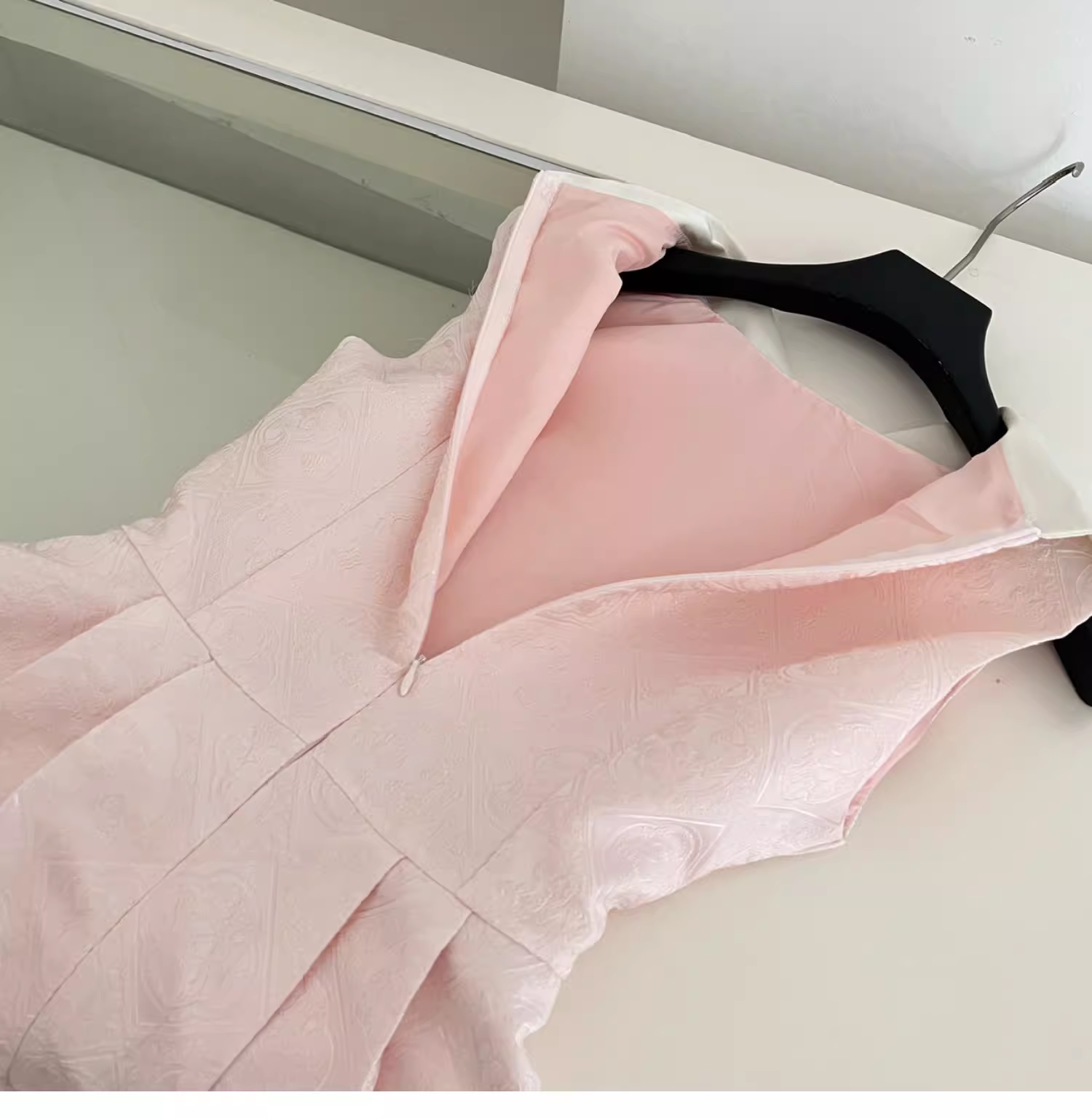 Elegant Pink A Line Birthday Dress Prom Dress