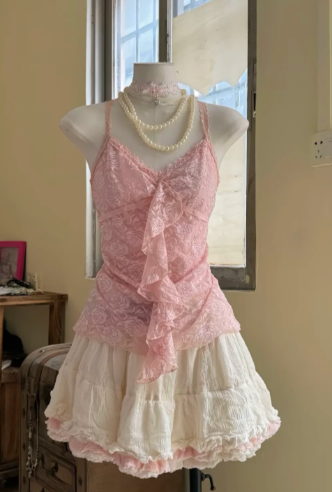 French-style 2026 New Pretty Women's Summer Short Dress
