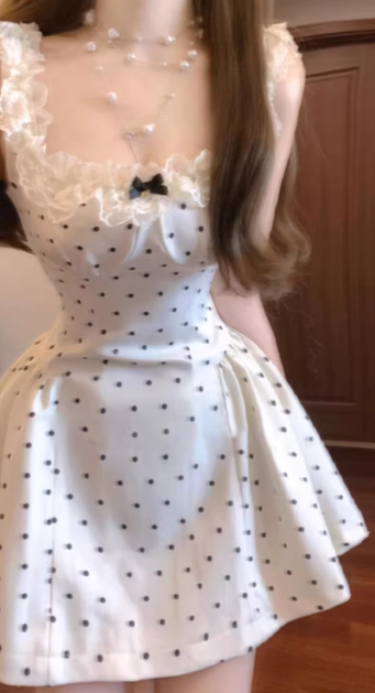 French-style 2026 New Pretty Women's Summer Short Dress