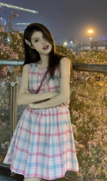 French-style 2026 New Pretty Women's Summer Short Dress