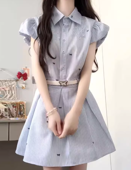French-style 2026 New Pretty Women's Summer Short Dress