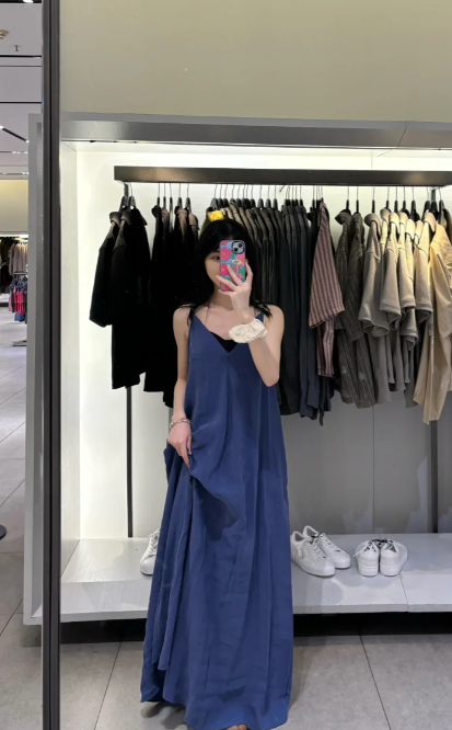 New Pretty French-style Elegant Summer Women's Long Dress