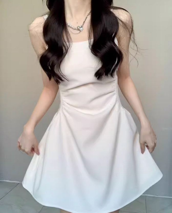 French-style 2026 New Pretty Women's Summer Short Dress