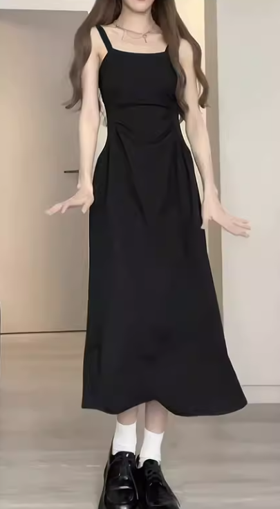 New Pretty French-style Elegant Summer Women's Long Dress