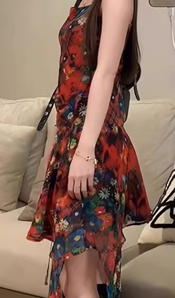 French-style 2026 New Pretty Women's Summer Short Dress