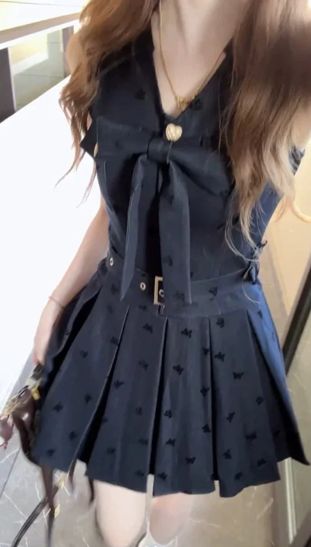 French-style 2026 New Pretty Women's Summer Short Dress