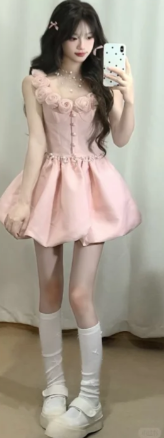 French-style 2026 New Pretty Women's Summer Short Dress