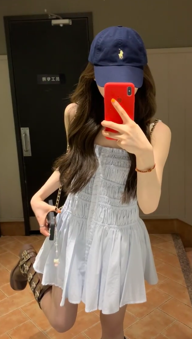 French-style 2026 New Pretty Women's Summer Short Dress