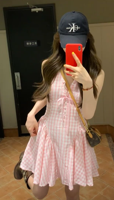French-style 2026 New Pretty Women's Summer Short Dress