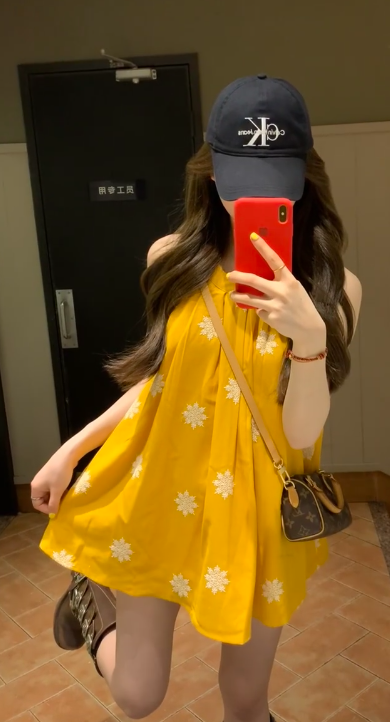 French-style 2026 New Pretty Women's Summer Short Dress