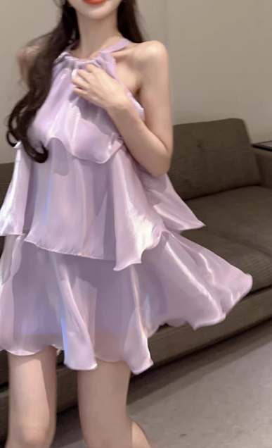 French-style 2026 New Pretty Women's Summer Short Dress