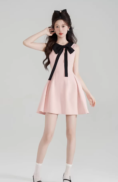 French-style 2026 New Pretty Women's Summer Short Dress