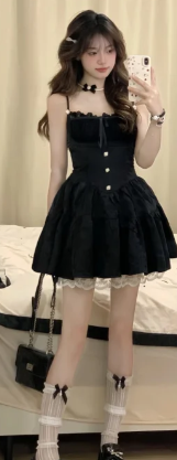 French-style 2026 New Pretty Women's Summer Short Dress