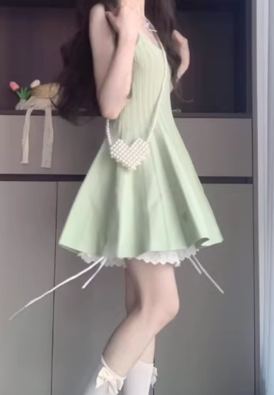 French-style 2026 New Pretty Women's Summer Short Dress
