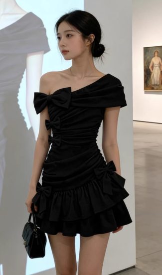 French-style 2026 New Pretty Women's Summer Short Dress