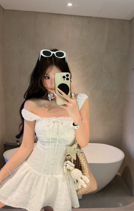 French-style 2026 New Pretty Women's Summer Short Dress