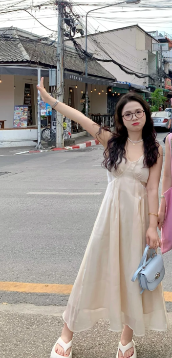 New Pretty French-style Elegant Summer Women's Long Dress