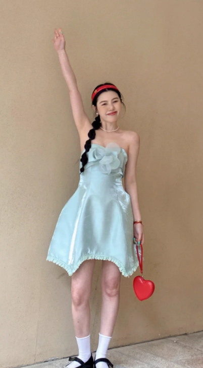 French-style 2026 New Pretty Women's Summer Short Dress