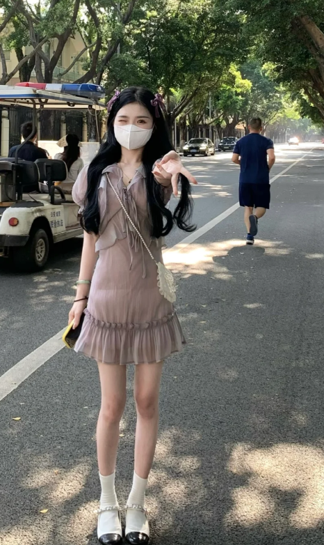 French-style 2026 New Pretty Women's Summer Short Dress