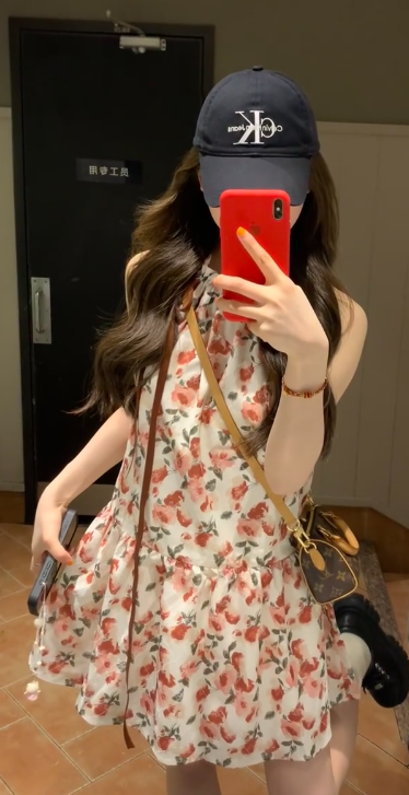 French-style 2026 New Pretty Women's Summer Short Dress