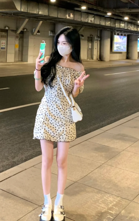 French-style 2026 New Pretty Women's Summer Short Dress