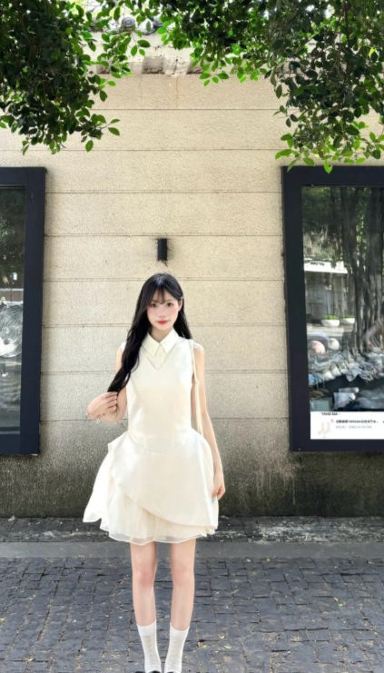 French-style 2026 New Pretty Women's Summer Short Dress