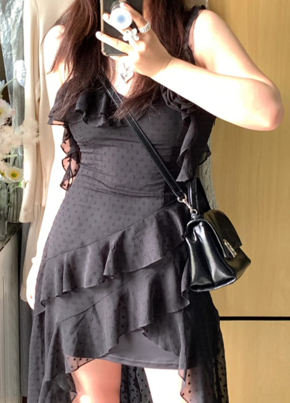 French-style 2026 New Pretty Women's Summer Short Dress