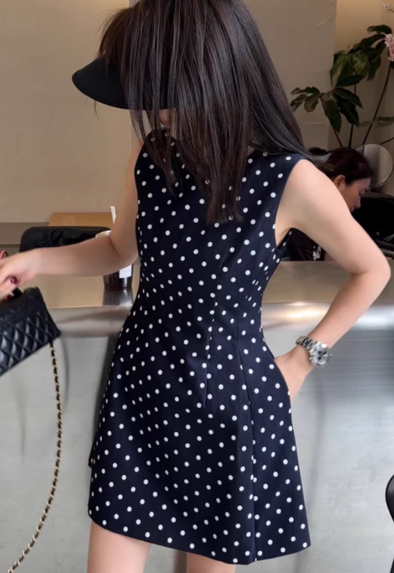 French-style 2026 New Pretty Women's Summer Short Dress