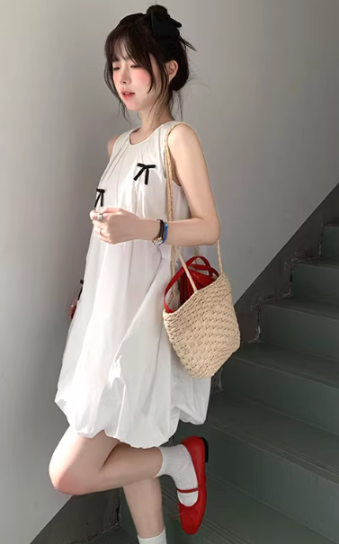 French-style 2026 New Pretty Women's Summer Short Dress