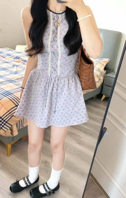 French-style 2026 New Pretty Women's Summer Short Dress