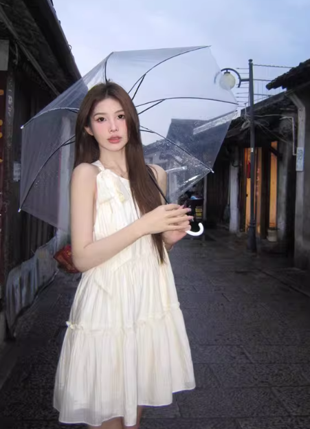 French-style 2026 New Pretty Women's Summer Short Dress