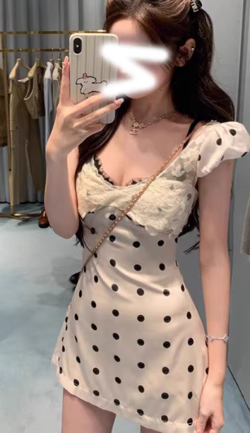 French-style 2026 New Pretty Women's Summer Short Dress