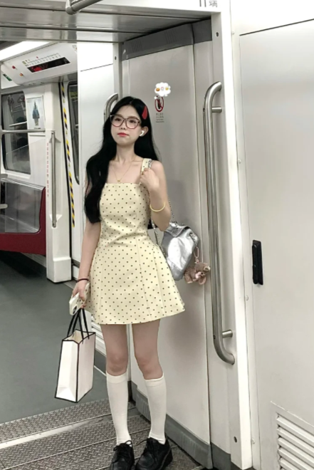 French-style 2026 New Pretty Women's Summer Short Dress