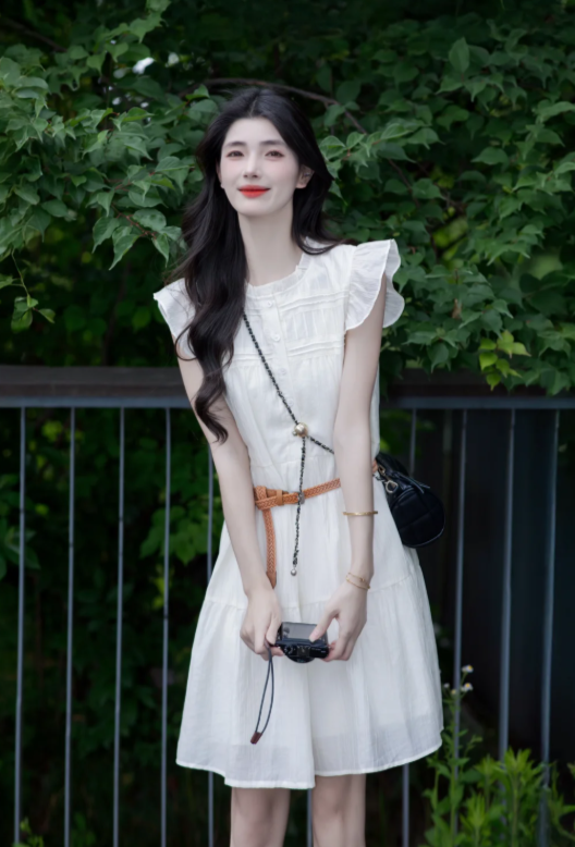 French-style 2026 New Pretty Women's Summer Short Dress