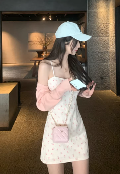 French-style 2026 New Pretty Women's Summer Short Dress