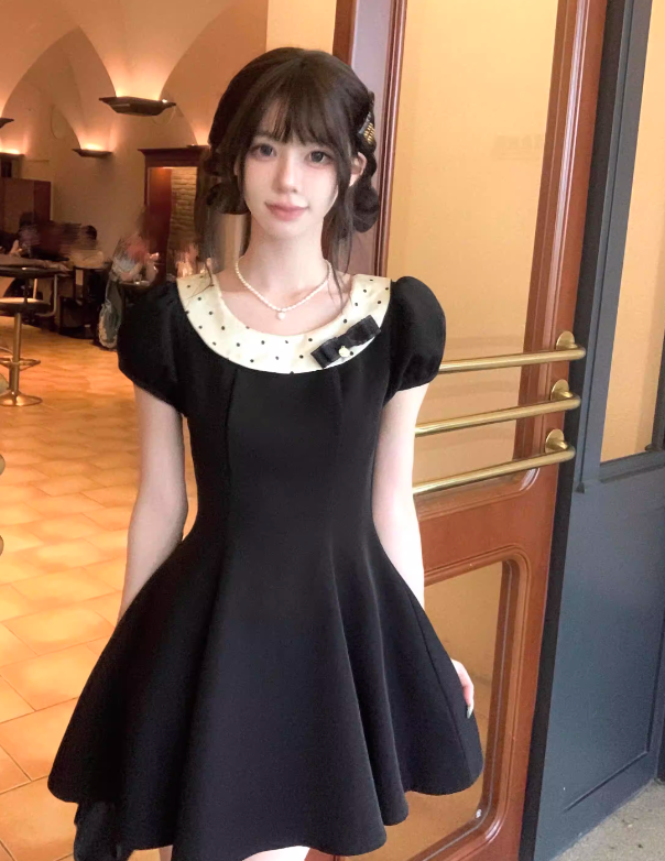 French-style 2026 New Pretty Women's Summer Short Dress