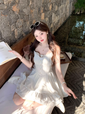 French-style 2026 New Pretty Women's Summer Short Dress