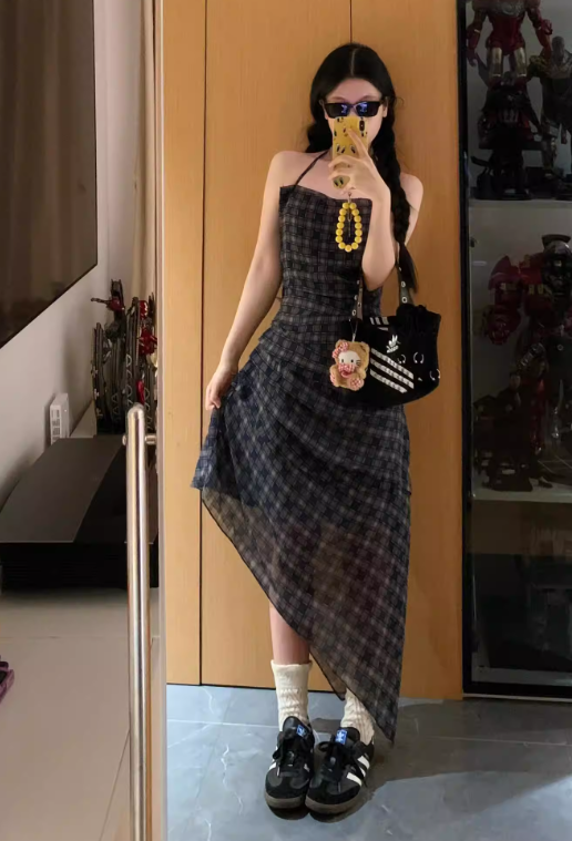 New Pretty French-style Elegant Summer Women's Long Dress
