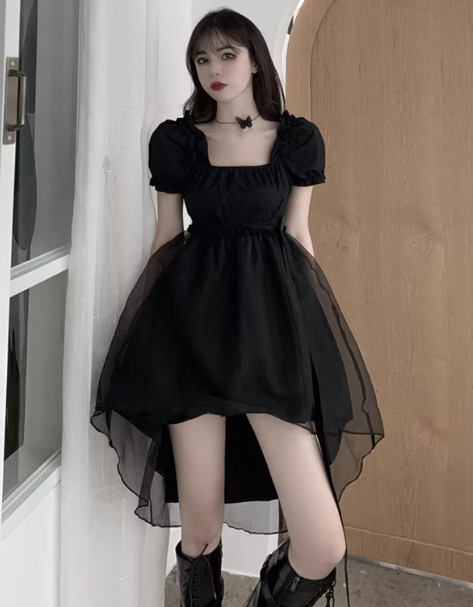French-style 2026 New Pretty Women's Summer Short Dress