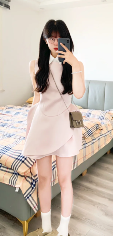 French-style 2026 New Pretty Women's Summer Short Dress
