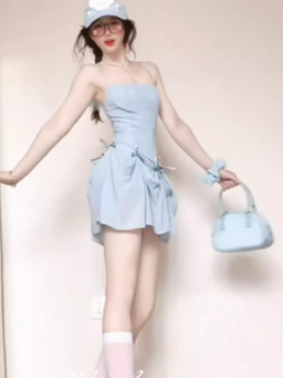 French-style 2026 New Pretty Women's Summer Short Dress