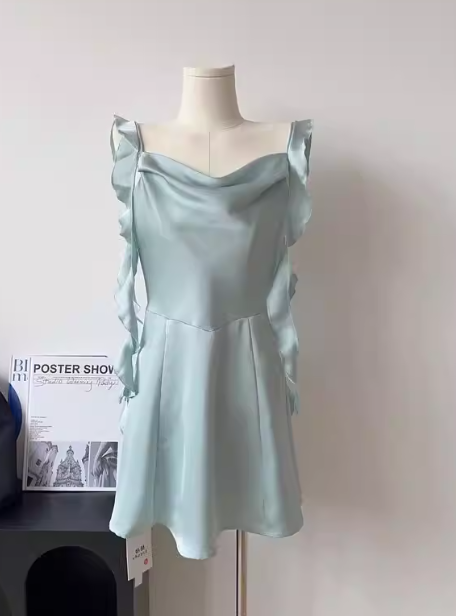 French-style 2026 New Pretty Women's Summer Short Dress