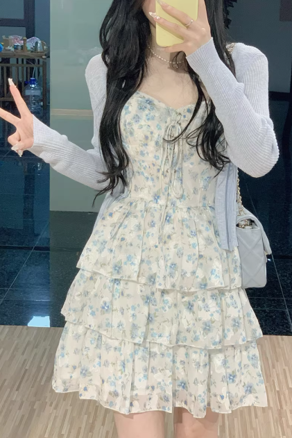 French-style 2026 New Pretty Women's Summer Short Dress