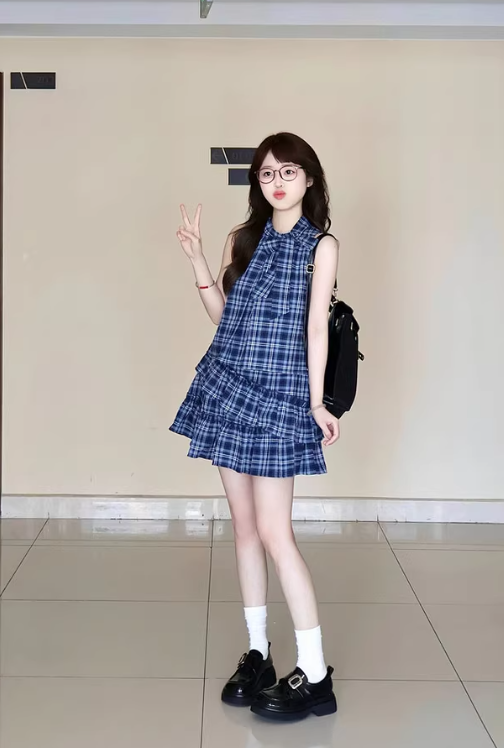 French-style 2026 New Pretty Women's Summer Short Dress
