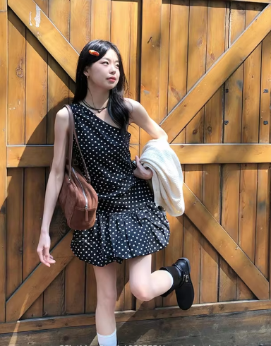 French-style 2026 New Pretty Women's Summer Short Dress