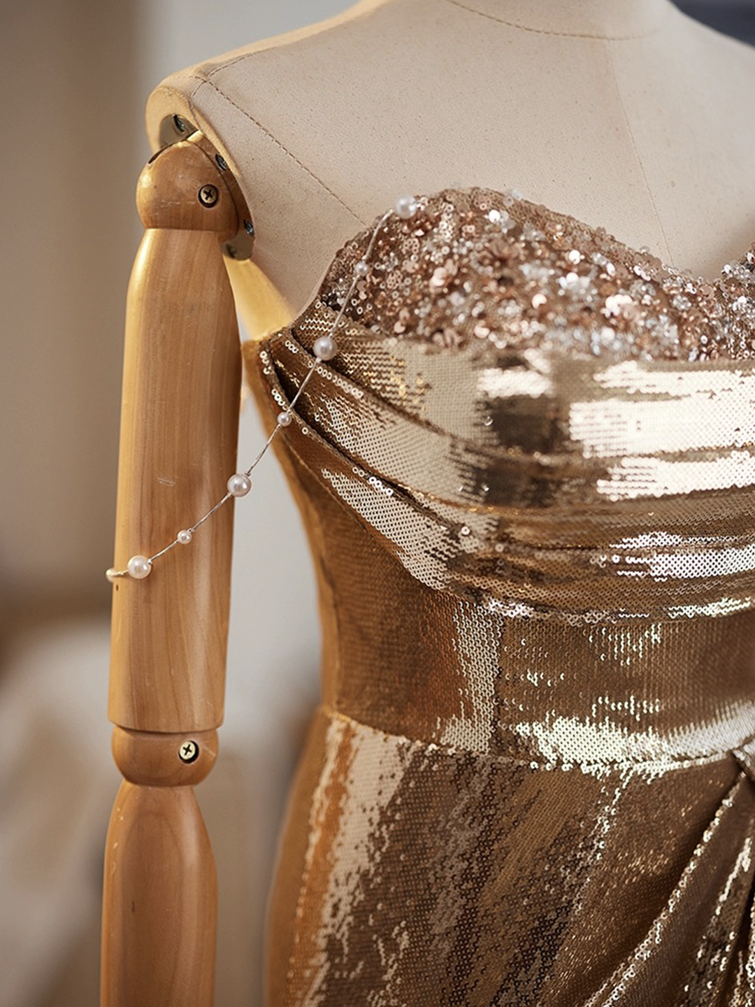 Gorgeous Sequins Mermaid Evening Dress Formal Prom Party Gown