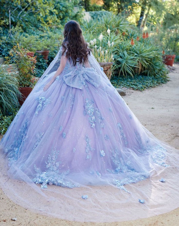 Luxury Tulle Appliques Quinceanera Dress Charming Sweet 16 Dress Ball Gown