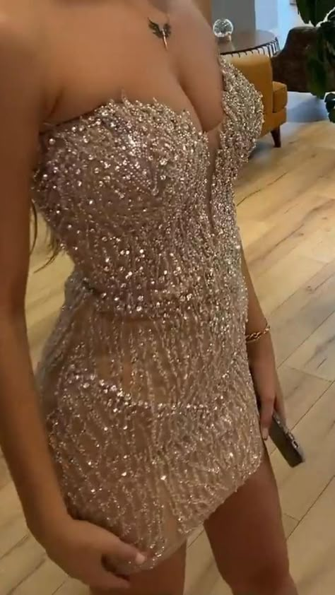 Sweetheart Neck Sparkle Sequin Short Prom Party Dress Evening Dress Birthday Outfit